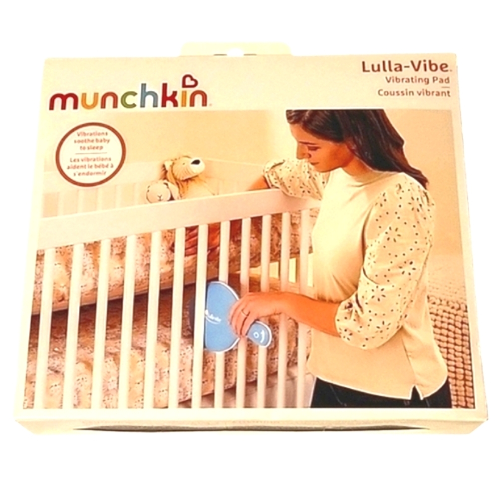 Munchkin Lulla-Vibe Vibrating Pad - Sleep Soother for Babies